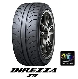 ハイグリップスポーツタイヤDUNLOP「DIREZZA ZIII」の写真